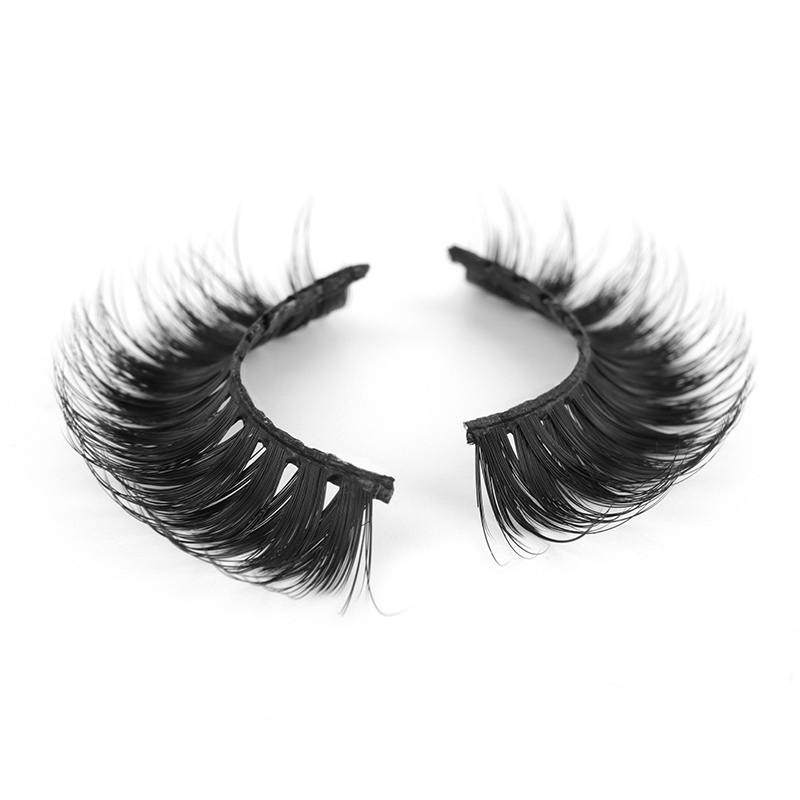 Классикалық D Curl жібек кірпіктері жеке әртүрлі орауыш қорап