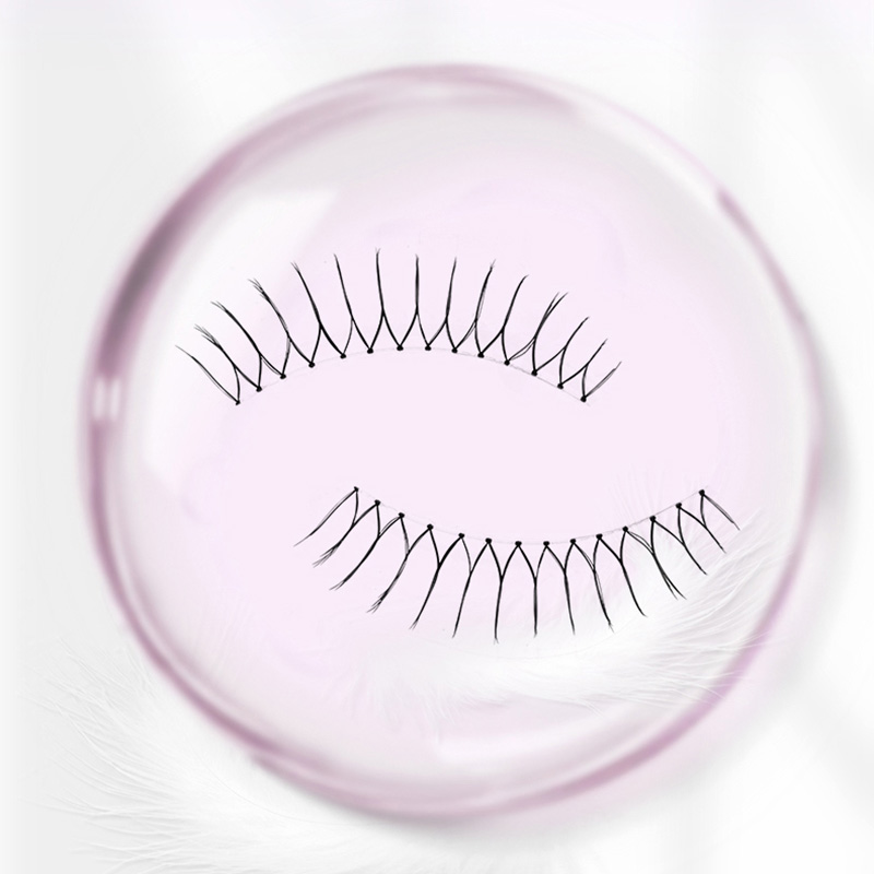 Clear Band Anime Lashes 4 жұп пакеті