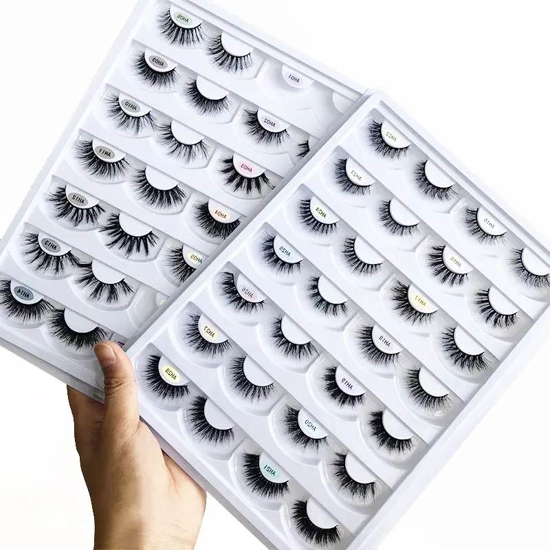 Жасанды вегетариандық 3D талшықты кірпіктер Cruelty Free